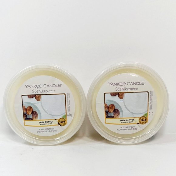 Yankee Candle Easy Meltcups Shea Butter 2.2 Oz. Pack Of 2. - Picture 1 of 1